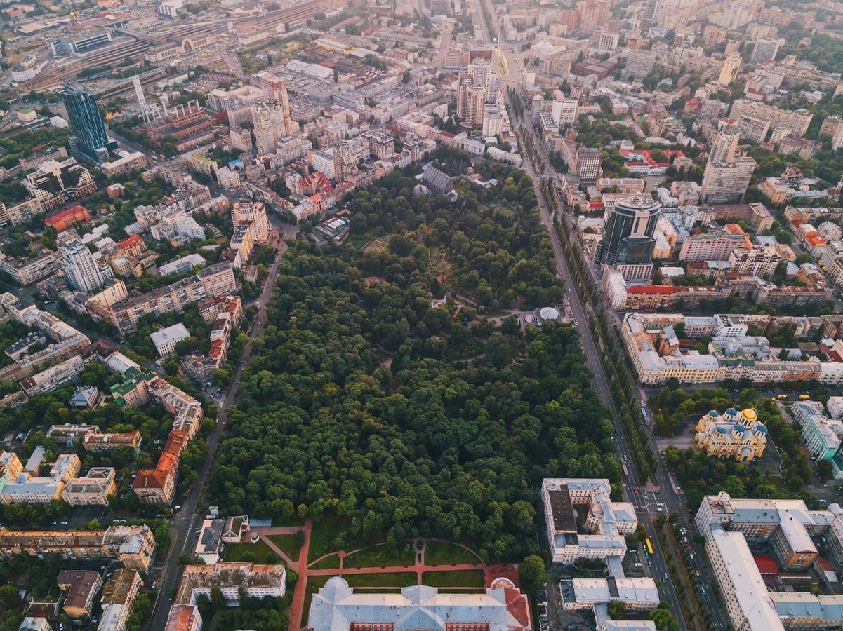 Senator City Center Kiev Esterno foto